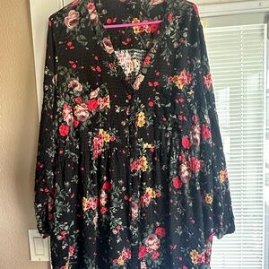 Floral High-Low Torrid Top